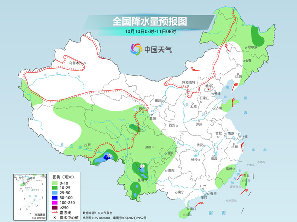 弱冷空气降温实力有限 中东部大部即将升温